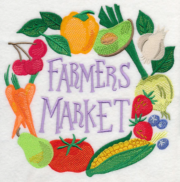 Farmers Market Vegetables in Watercolor - Image 5