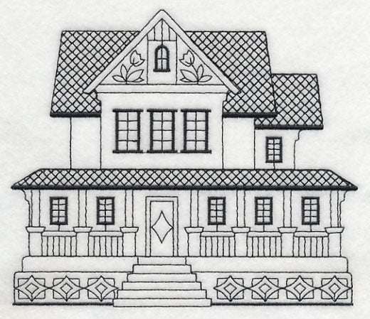 Farmhouse (Blackwork) - Image 2