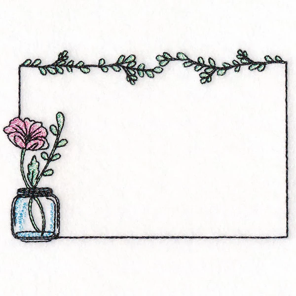 Farmhouse Flowers Quilt Label - Image 3