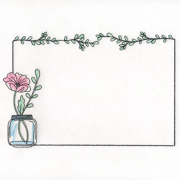 Farmhouse Flowers Quilt Label - Image 4