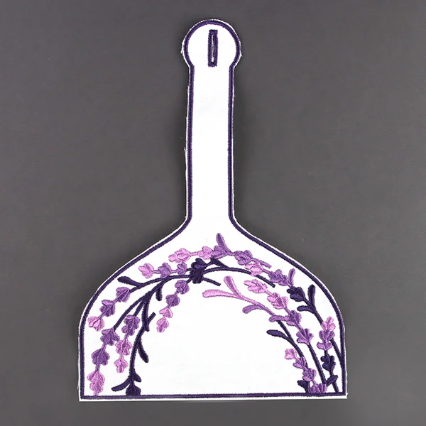 Farmhouse Lavender Towel Topper - Image 9