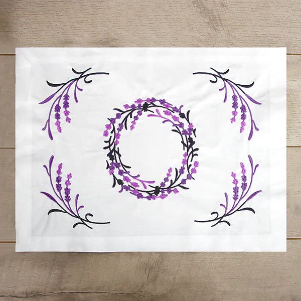 Farmhouse Lavender Wreath - Image 4