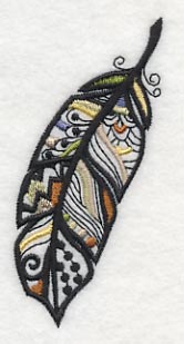 Feather Flair (Blackwork) - Image 2