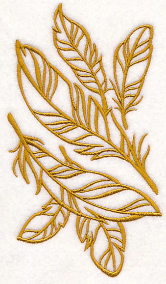 Feathers (Goldwork) - Image 3