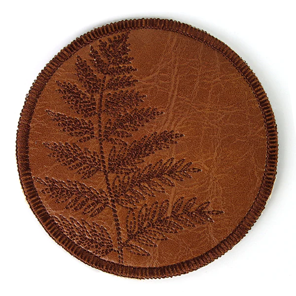 Fern Leaf Coaster (In-the-Hoop) - Image 2