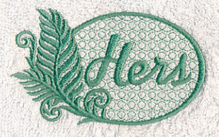 Ferns - Hers (Embossed) - Image 4