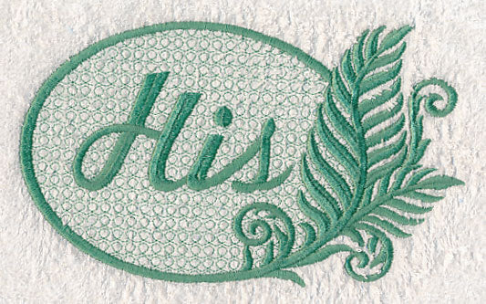 Ferns - His (Embossed) - Image 3