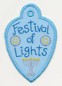 Festival of Lights Gift Tag (In-the-Hoop) - Image 2