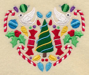 Festive Christmas Heart - Tree - Image 4