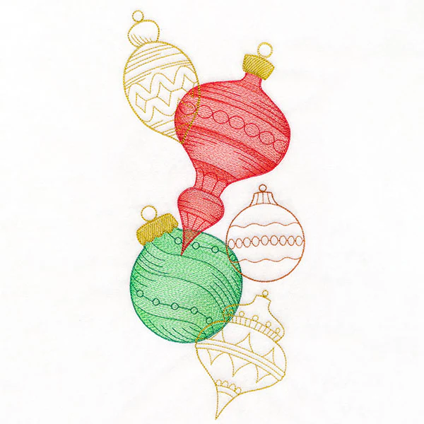 Festive Christmas Ornament Feature