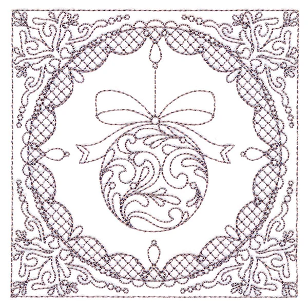 Festive Elegance - Ornament (Trapunto) - Image 5