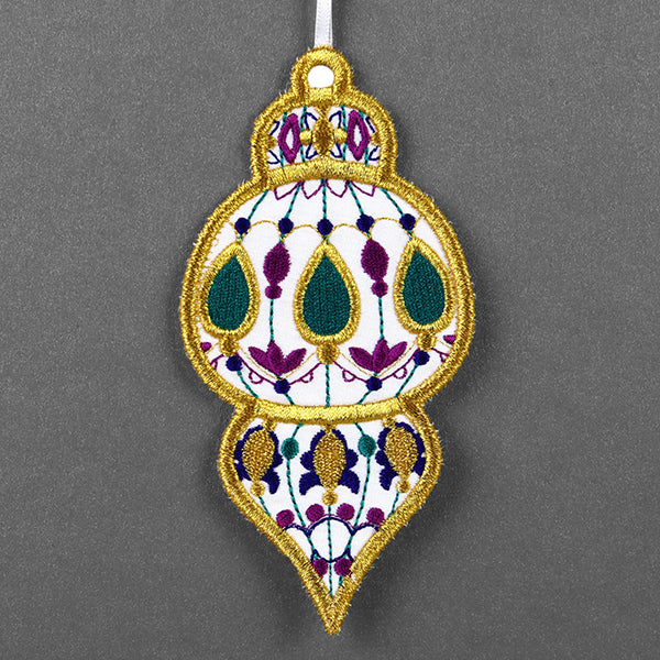 Festive & Fancy Ornament (In-the-Hoop) - Image 2