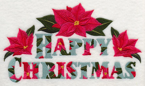 Festive Florals - Happy Christmas - Image 2