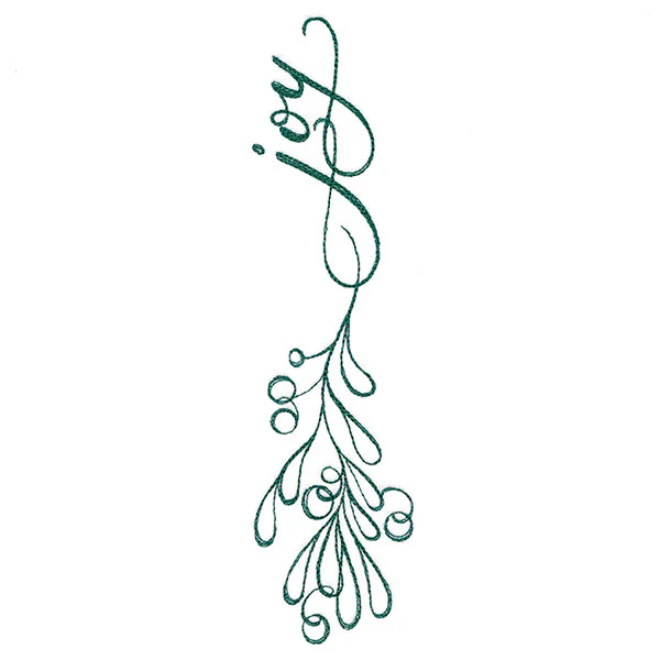Festive Flourishes Calligraphy - Joy - Image 3