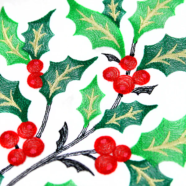 Festive Flourishing Bouquet - Holly - Image 6