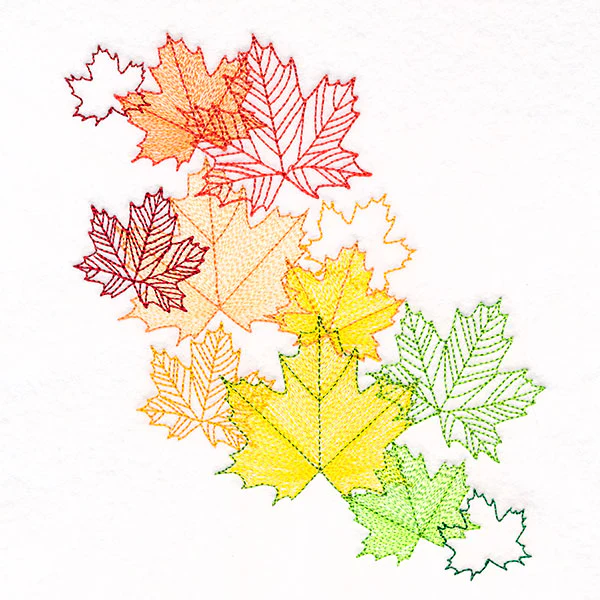 Festive Harvest Maple Leaf Feature - Image 3