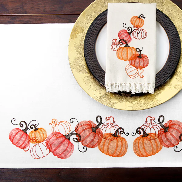 Festive Harvest Pumpkin Border - Image 8