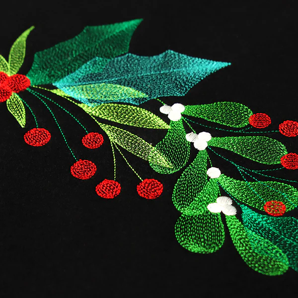 Festive Holly and Berries Spray - Image 10