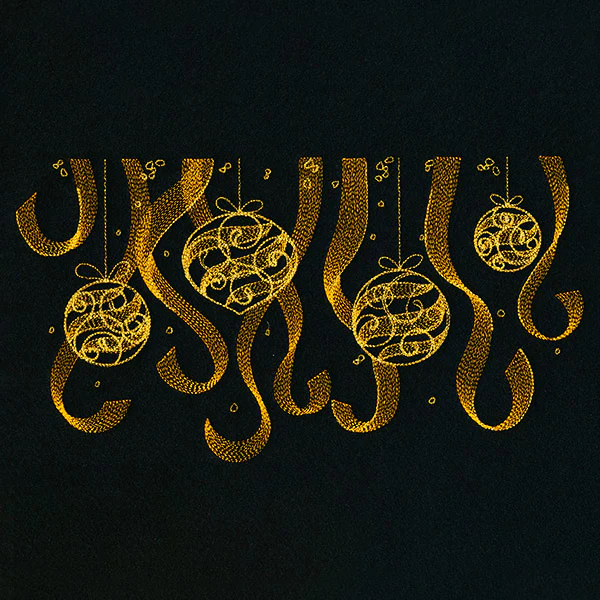 Festive Ornament Border - Image 5