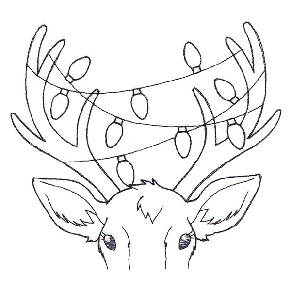 Festive Reindeer Pocket Peeker - Image 7