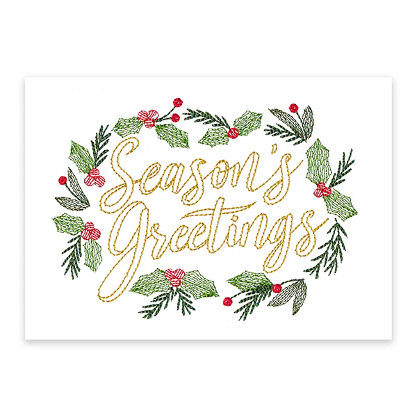 Festive Season's Greetings (Cardstock)