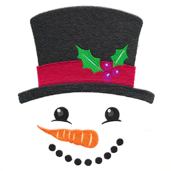Festive Snowman Face - Image 5