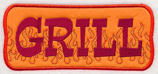 Fiery Grill (Applique) - Image 4