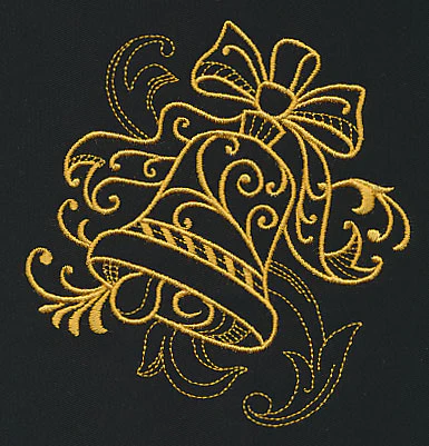 Filigree Bell (Goldwork) - Image 4
