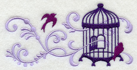 Filigree Birdcage Rectangle - Image 2