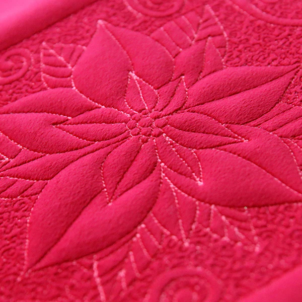 Filigree Christmas Poinsettia (Trapunto) - Image 3