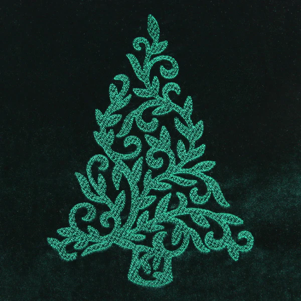 Filigree Christmas Tree (Embossed) - Image 2