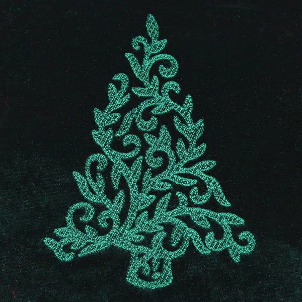 Filigree Christmas Tree (Embossed) - Image 3