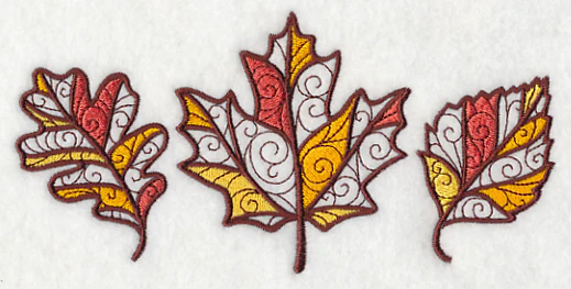 Filigree Leaf Trio - Image 7