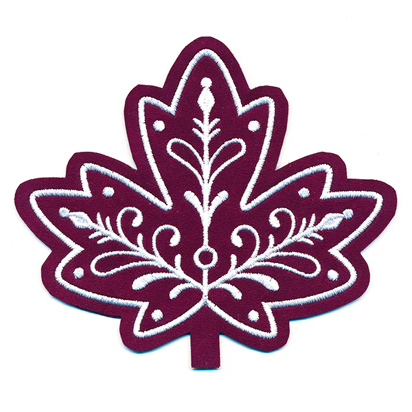 Filigree Maple Leaf (In-the-Hoop) - Image 2