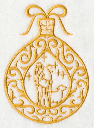 Filigree Ornament with Shepherd - Image 2