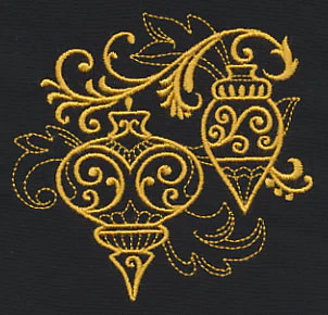 Filigree Ornaments (Goldwork) - Image 5