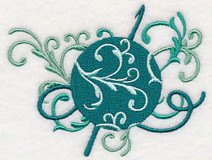 Filigree Yarn and Crochet Hook - Image 2