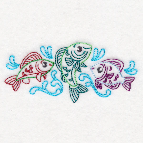 Fins & Friends Trio (Vintage) - Image 5
