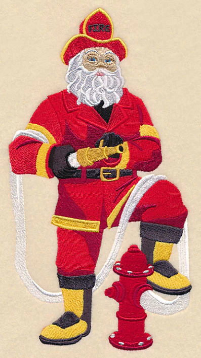 Fireman Santa Claus - Image 2