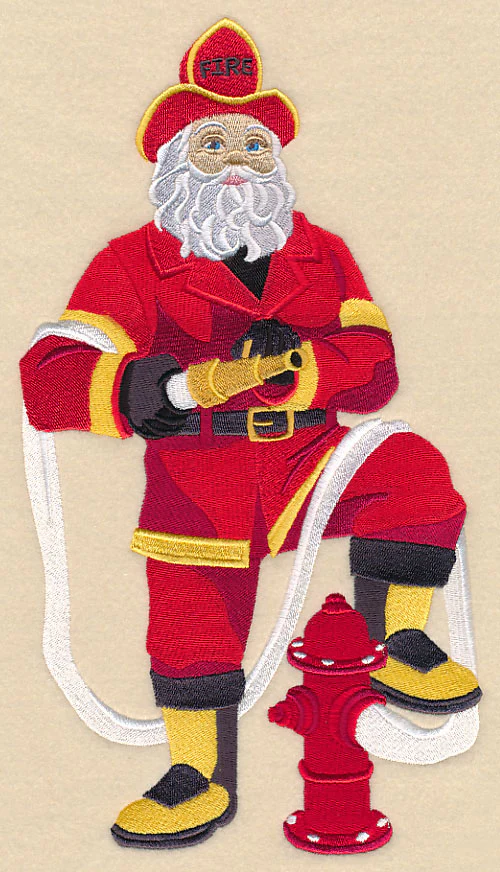 Fireman Santa Claus - Image 5