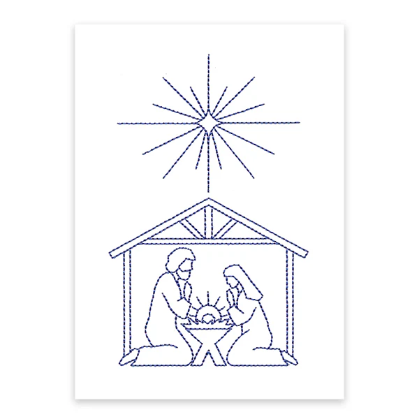 First Noel Manger Scene (Cardstock) - Image 3