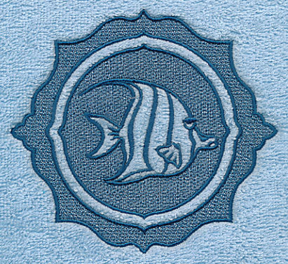 Fish Medallion (Embossed) - Image 3