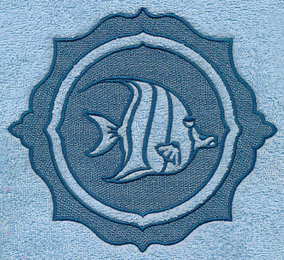 Fish Medallion (Embossed) - Image 5