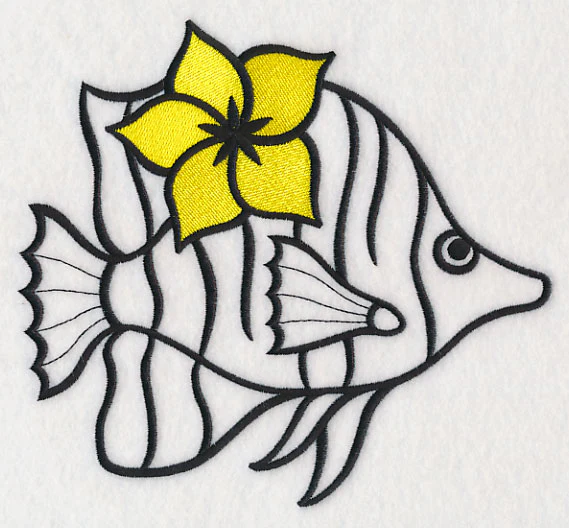 Fish with Flower - Image 5