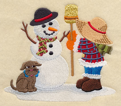 Fisherman Fred Builds a Snowman - Image 2