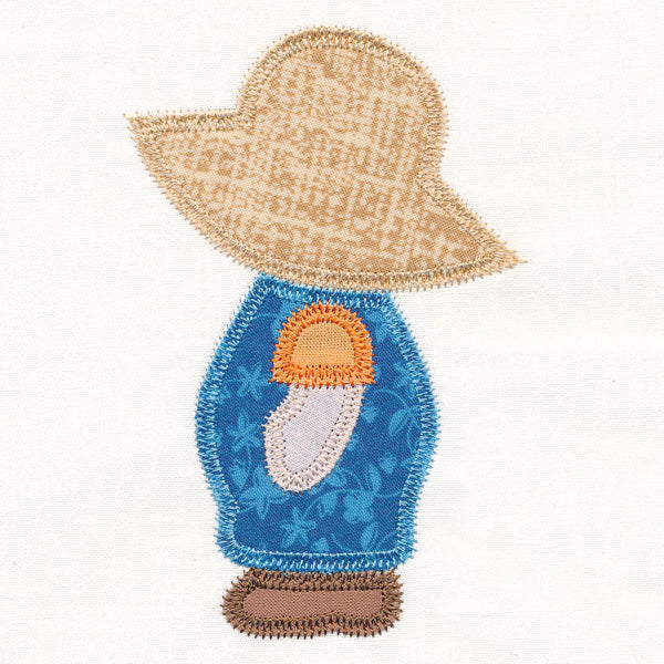 Fisherman Fred Quilt Block (In-the-Hoop) - Image 3