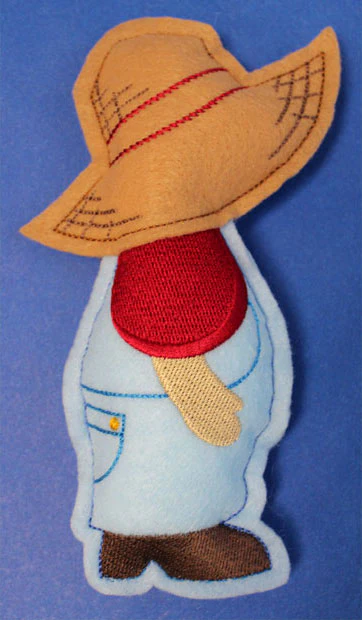 Fisherman Fred Stuffie (In-the-Hoop) - Image 3