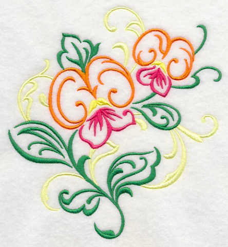 Flame Pea Filigree - Image 3