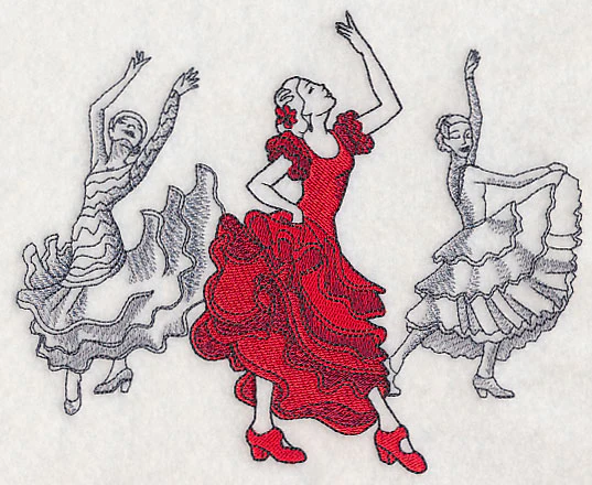 Flamenco Fashion Plate - Image 3