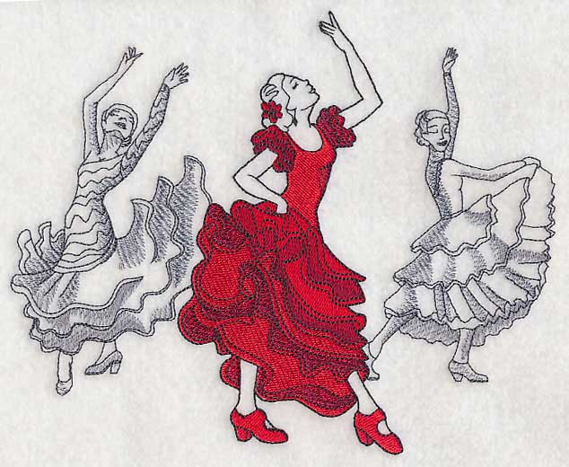 Flamenco Fashion Plate - Image 5